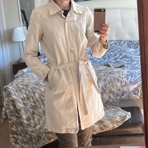 Comptoir des Cotonniers Cream Trench Coat size S / EU 36